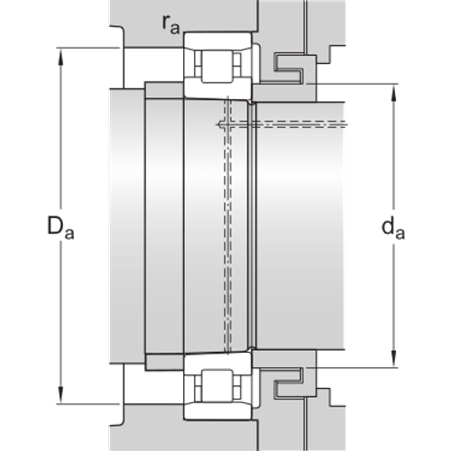 Cylindrical roller bearings, double row N 1015 KTNHA/HC5SP-www.chaco.company