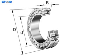 FAG Spherical roller bearing 23022-E1A-XL-K-M-www.chaco.company