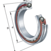 FAG Spherical roller bearing 23944-S-K-MB-www.chaco.company