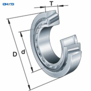 FAG Tapered roller bearings, single row 33010-XL -www.chaco.company
