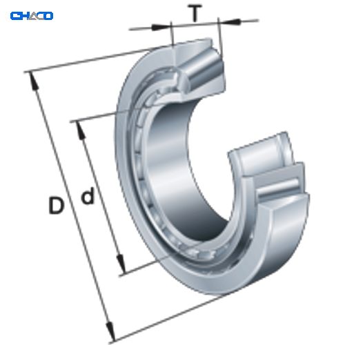 FAG Tapered roller bearings, single row T4CB055 -www.chaco.company
